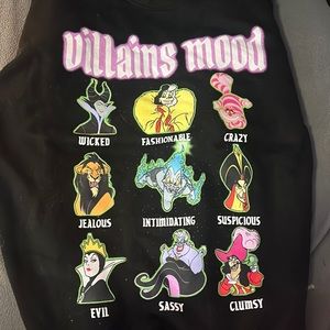 Disney- villains crew neck!